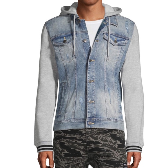 Other - Classic Denim Hoodie Jean Jacket